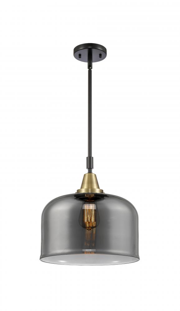 Bell - 1 Light - 12 inch - Black Antique Brass - Mini Pendant