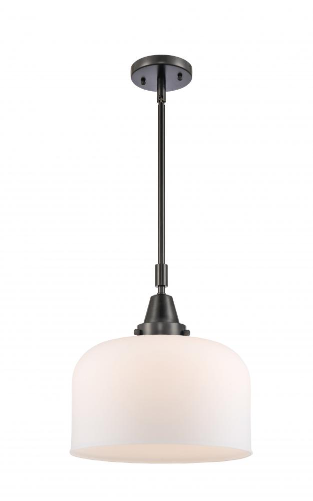 Bell - 1 Light - 12 inch - Matte Black - Mini Pendant