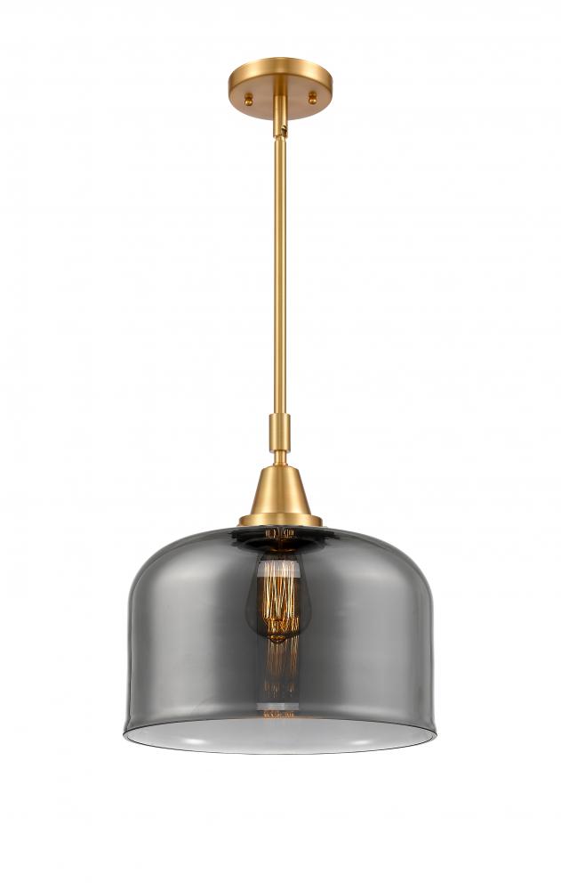 Bell - 1 Light - 12 inch - Satin Gold - Mini Pendant