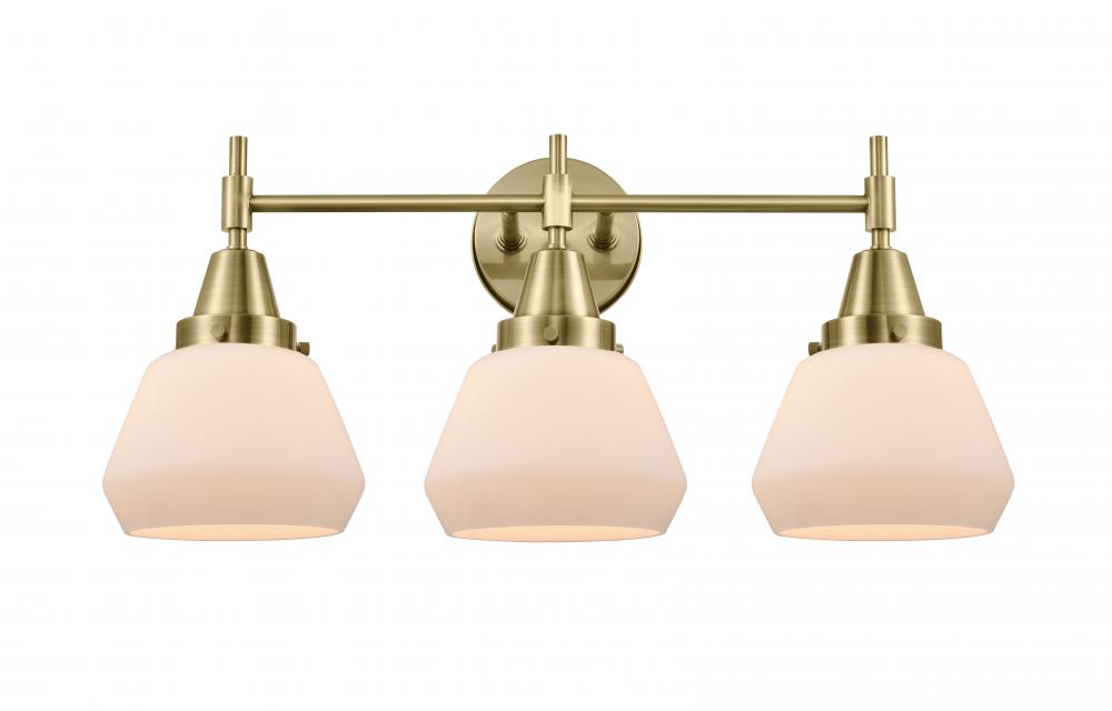 Fulton - 3 Light - 25 inch - Antique Brass - Bath Vanity Light