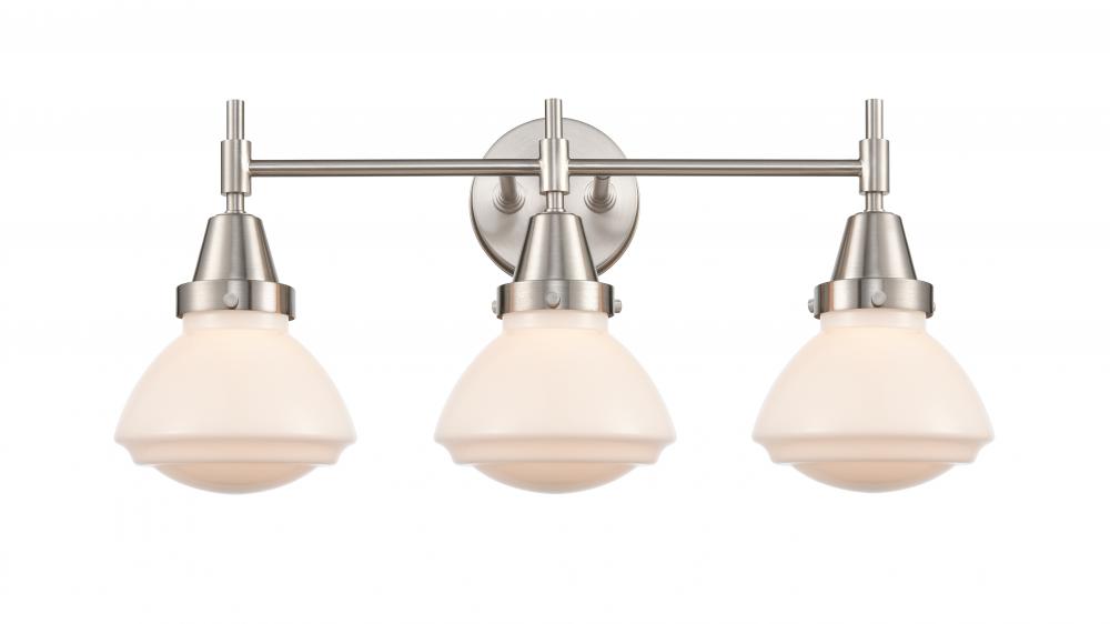 Olean - 3 Light - 25 inch - Satin Nickel - Bath Vanity Light