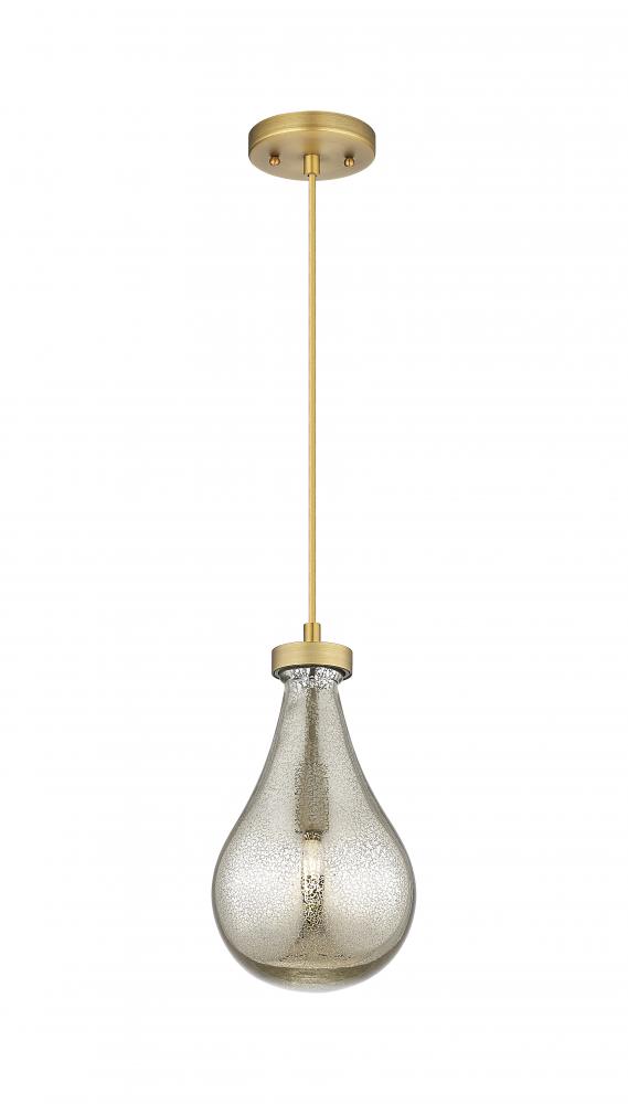 Owego - 1 Light - 5 inch - Brushed Brass - Pendant