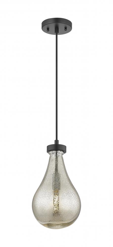 Owego - 1 Light - 5 inch - Matte Black - Pendant