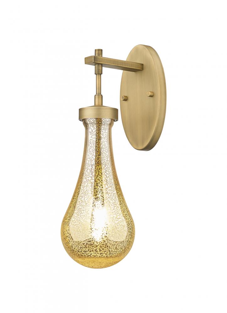 Owego - 1 Light - 5 inch - Brushed Brass - Sconce