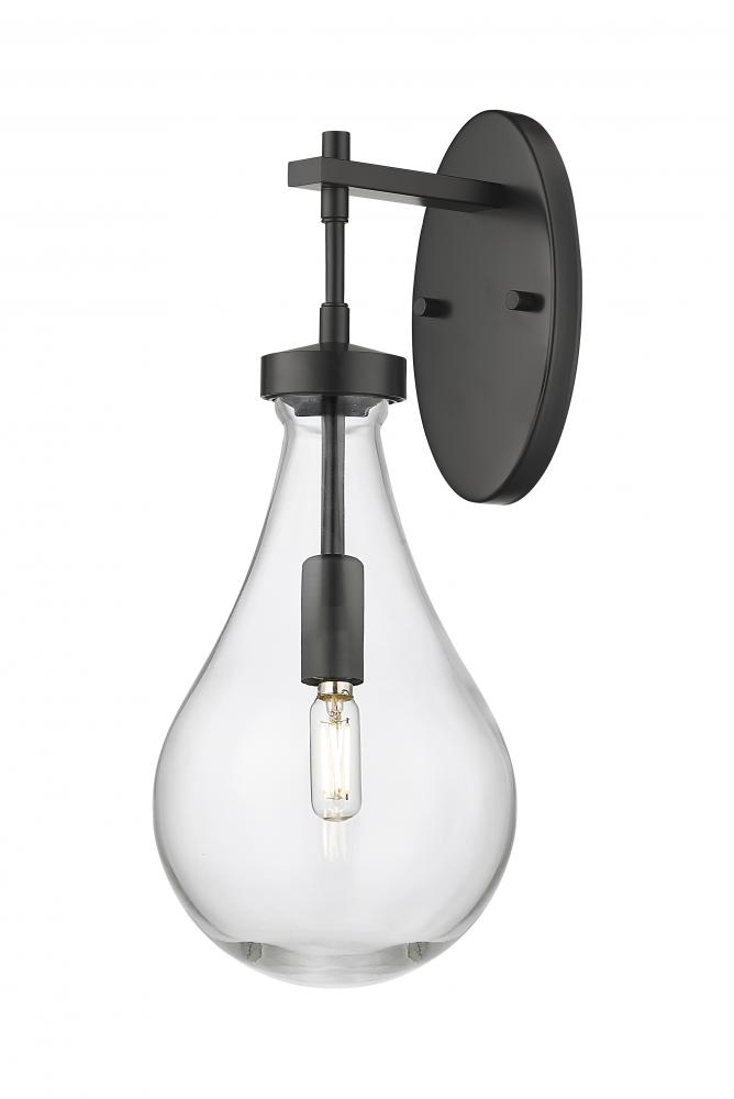 Owego - 1 Light - 5 inch - Matte Black - Sconce