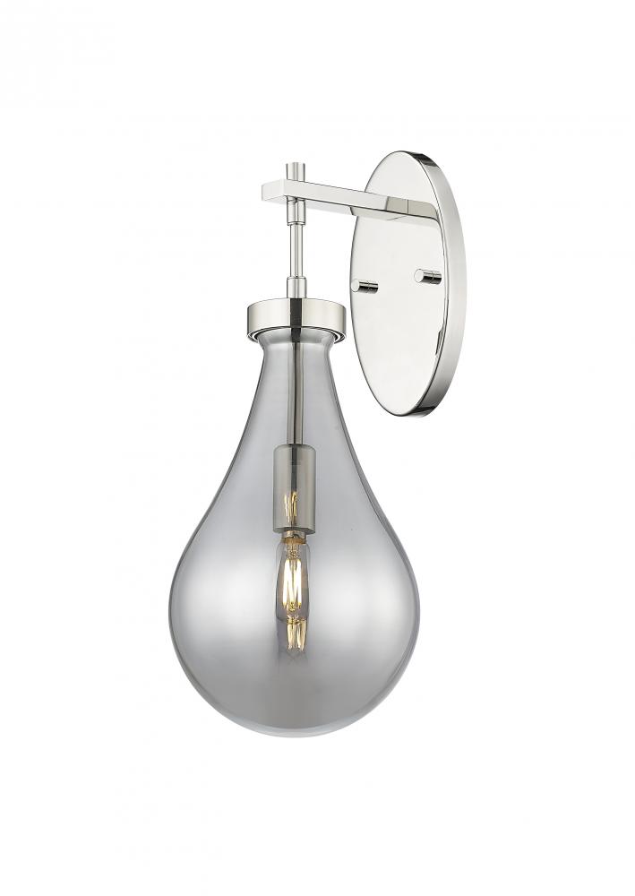 Owego - 1 Light - 5 inch - Polished Nickel - Sconce