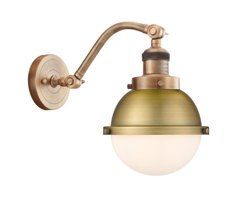 Hampden - 1 Light - 7 inch - Brushed Brass - Adjustable Sconce