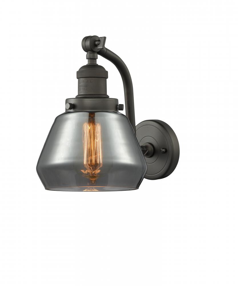 Fulton - 1 Light - 7 inch - Oil Rubbed Bronze - Adjustable Sconce