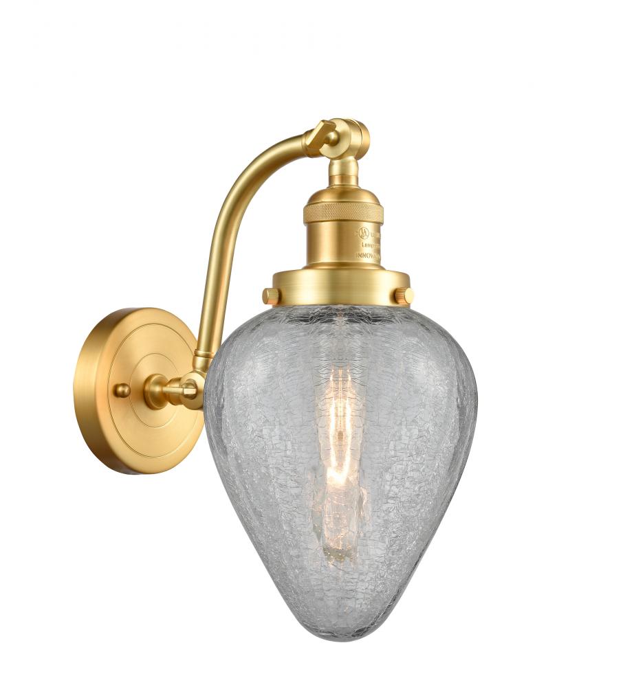 Geneseo - 1 Light - 7 inch - Satin Gold - Adjustable Sconce