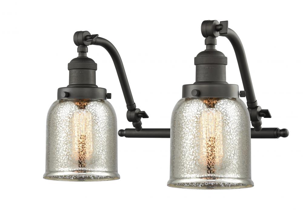 Bell - 2 Light - 18 inch - Oil Rubbed Bronze - Adjustable Bath Vanity Light