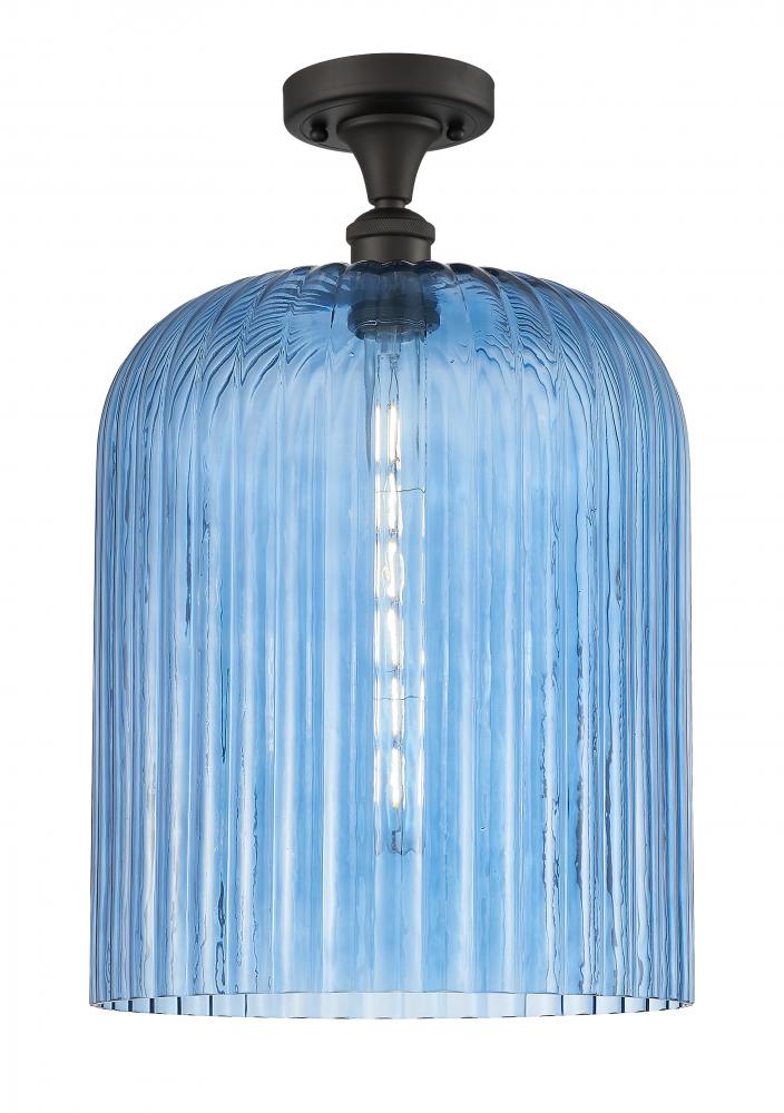 Bridal Veil - 1 Light - 5 inch - Oil Rubbed Bronze - Semi-Flush Mount