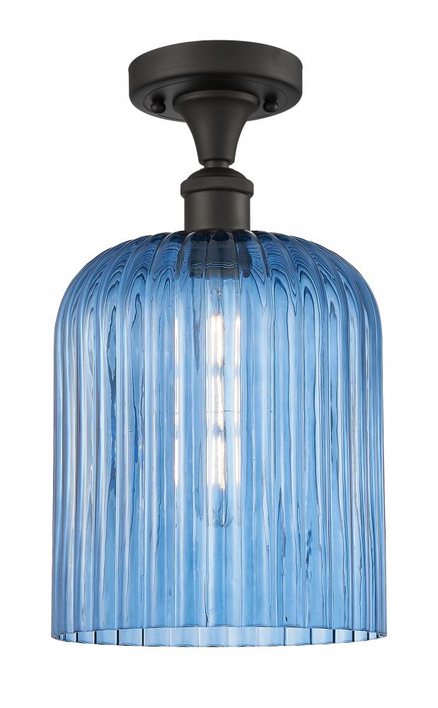 Bridal Veil - 1 Light - 5 inch - Oil Rubbed Bronze - Semi-Flush Mount