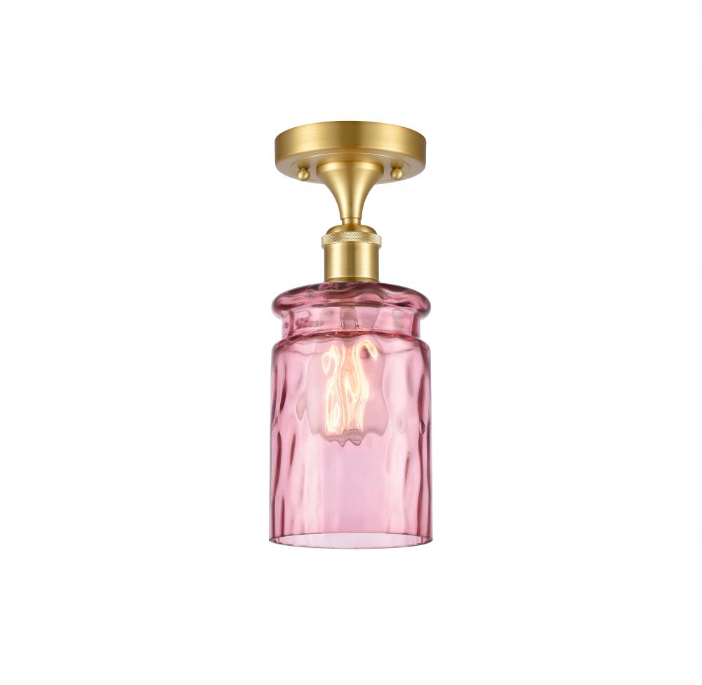 Candor 1 Light Semi-Flush Mount