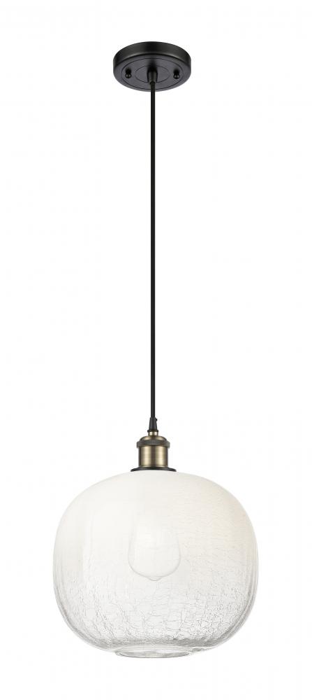 Brookhaven Sphere - 1 Light - 11 inch - Black Antique Brass - Cord hung - Mini Pendant