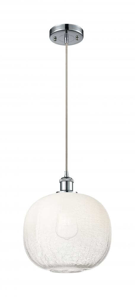 Brookhaven Sphere - 1 Light - 11 inch - Polished Chrome - Cord hung - Mini Pendant