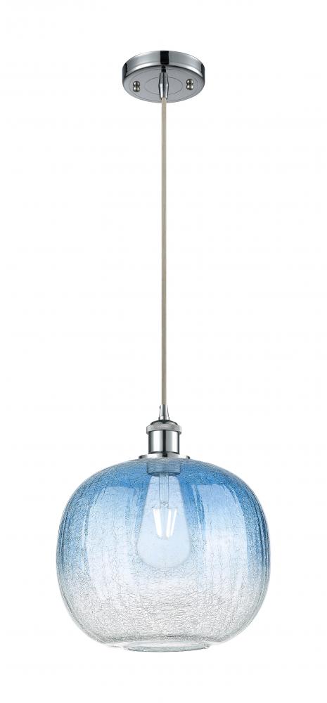 Brookhaven Sphere - 1 Light - 11 inch - Polished Chrome - Cord hung - Mini Pendant
