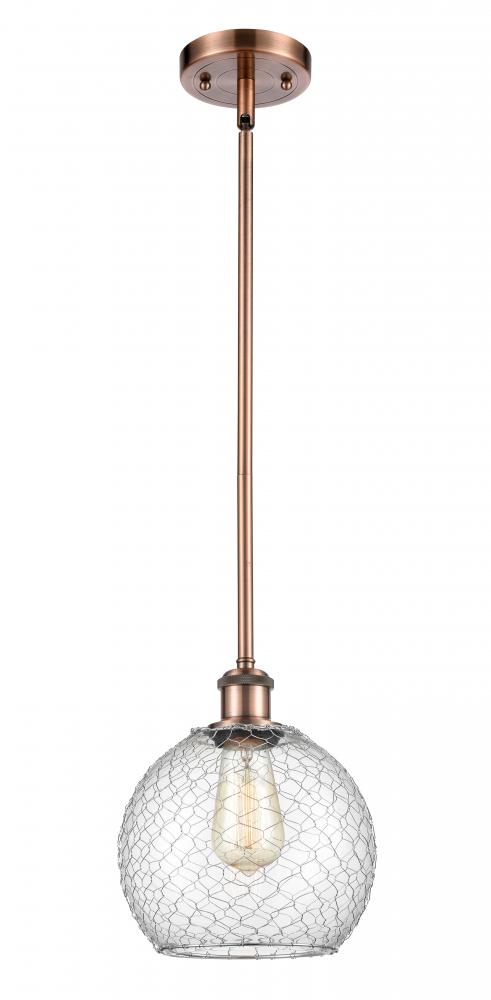 Farmhouse Chicken Wire Mini Pendant