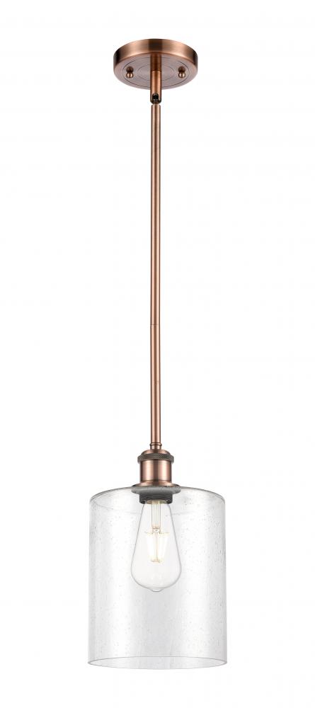 Paladin - 1 Light - 7 inch - Antique Copper - Mini Pendant