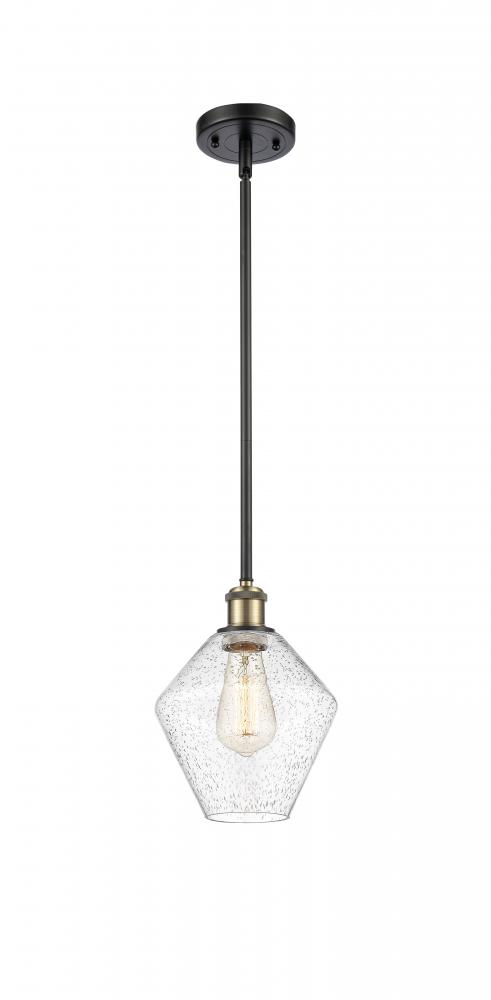 Cindyrella - 1 Light - 8 inch - Black Antique Brass - Mini Pendant
