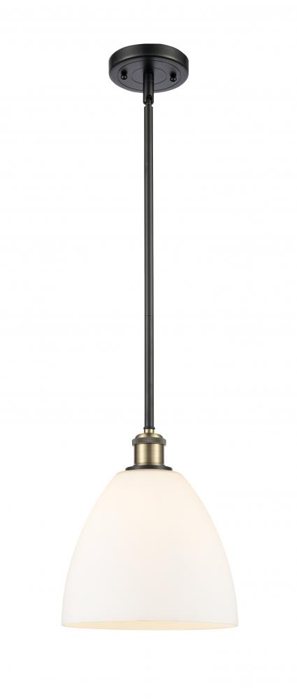 Bristol - 1 Light - 9 inch - Black Antique Brass - Mini Pendant