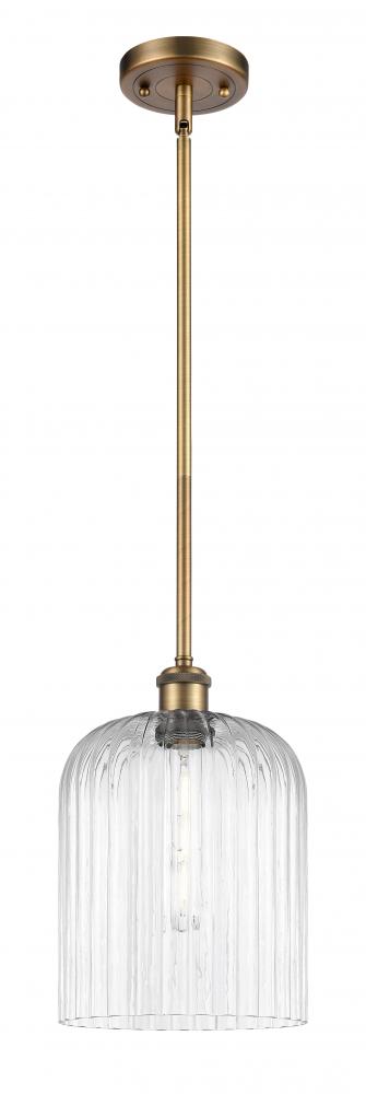 Bridal Veil - 1 Light - 5 inch - Brushed Brass - Mini Pendant