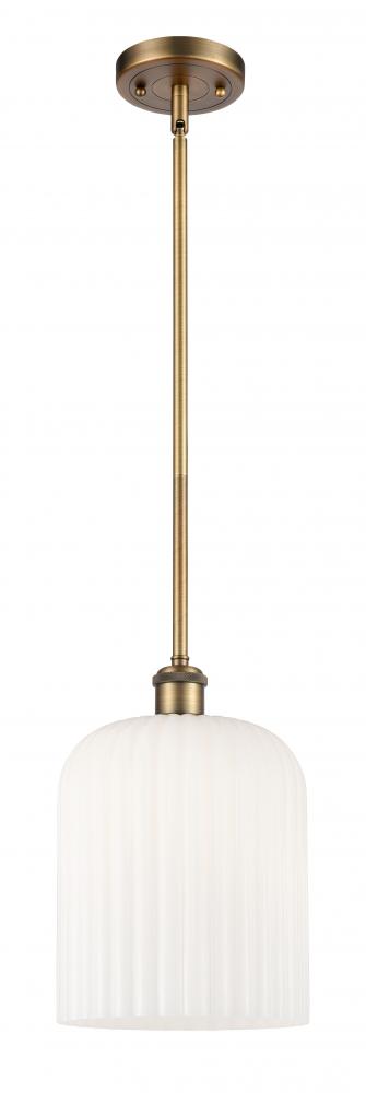 Bridal Veil - 1 Light - 5 inch - Brushed Brass - Mini Pendant