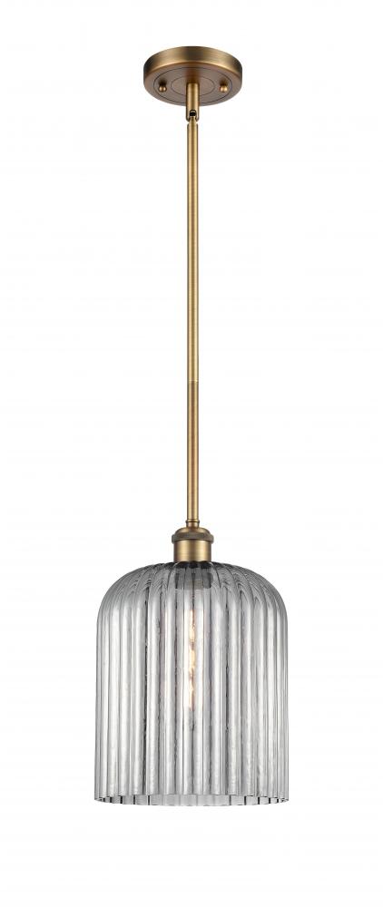 Bridal Veil - 1 Light - 5 inch - Brushed Brass - Mini Pendant