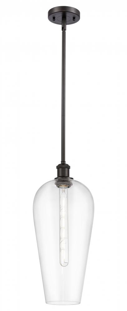 Chelsea - 1 Light - 8 inch - Oil Rubbed Bronze - Stem hung - Mini Pendant