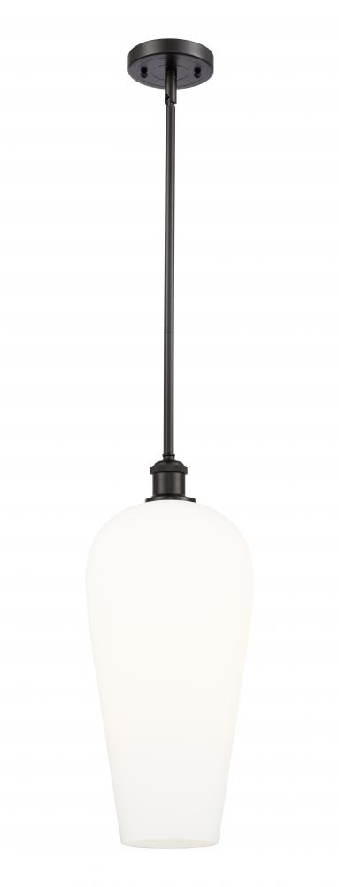 Chelsea - 1 Light - 8 inch - Oil Rubbed Bronze - Stem hung - Mini Pendant