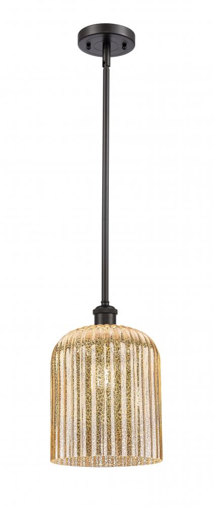 Bridal Veil - 1 Light - 5 inch - Oil Rubbed Bronze - Mini Pendant