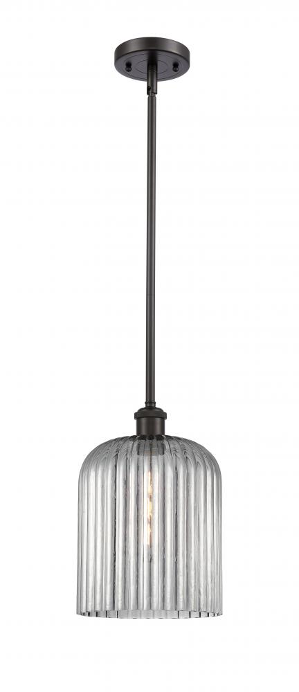 Bridal Veil - 1 Light - 5 inch - Oil Rubbed Bronze - Mini Pendant