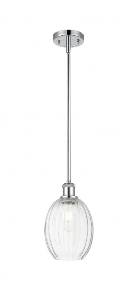 Preston Bulb - 1 Light - 6 inch - Polished Chrome - Stem hung - Mini Pendant