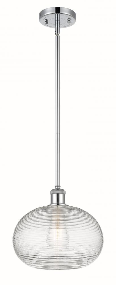 Ithaca - 1 Light - 10 inch - Polished Chrome - Mini Pendant