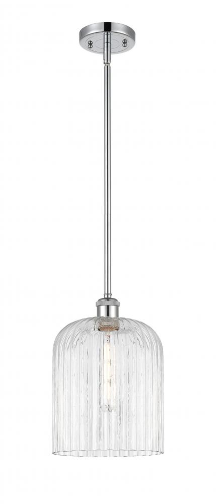 Bridal Veil - 1 Light - 5 inch - Polished Chrome - Mini Pendant