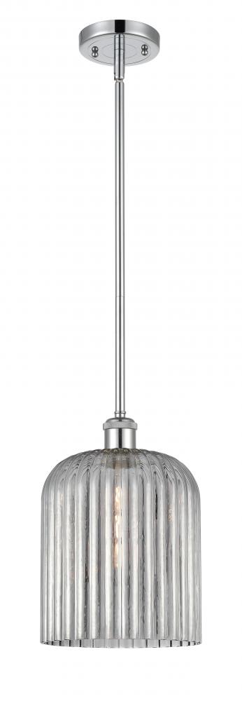Bridal Veil - 1 Light - 5 inch - Polished Chrome - Mini Pendant