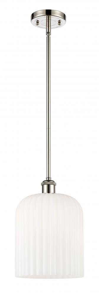Bridal Veil - 1 Light - 5 inch - Polished Nickel - Mini Pendant