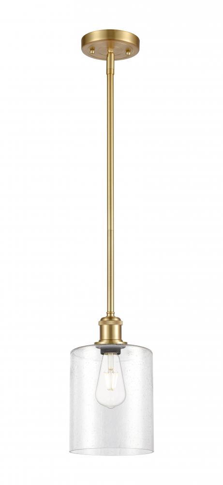 Paladin - 1 Light - 7 inch - Satin Gold - Mini Pendant
