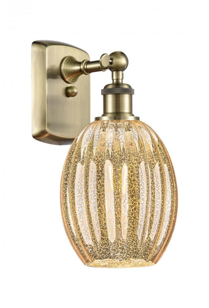 Preston Bulb - 1 Light - 6 inch - Antique Brass - Sconce