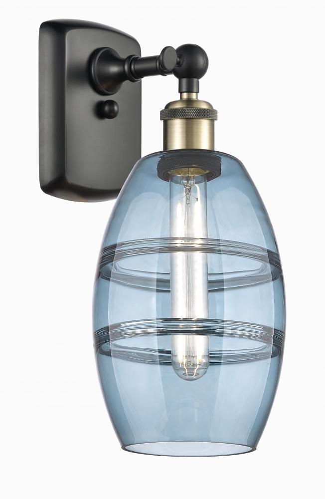 Vaz - 1 Light - 6 inch - Black Antique Brass - Sconce