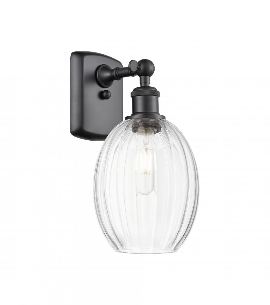 Preston Bulb - 1 Light - 6 inch - Matte Black - Sconce