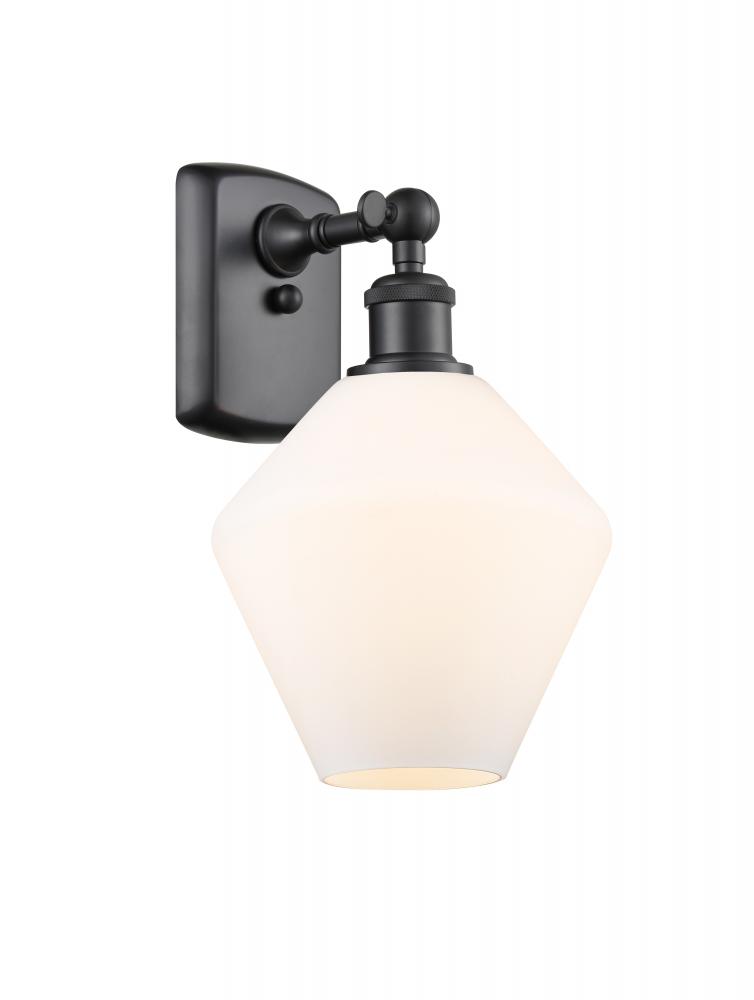 Cindyrella - 1 Light - 8 inch - Matte Black - Sconce
