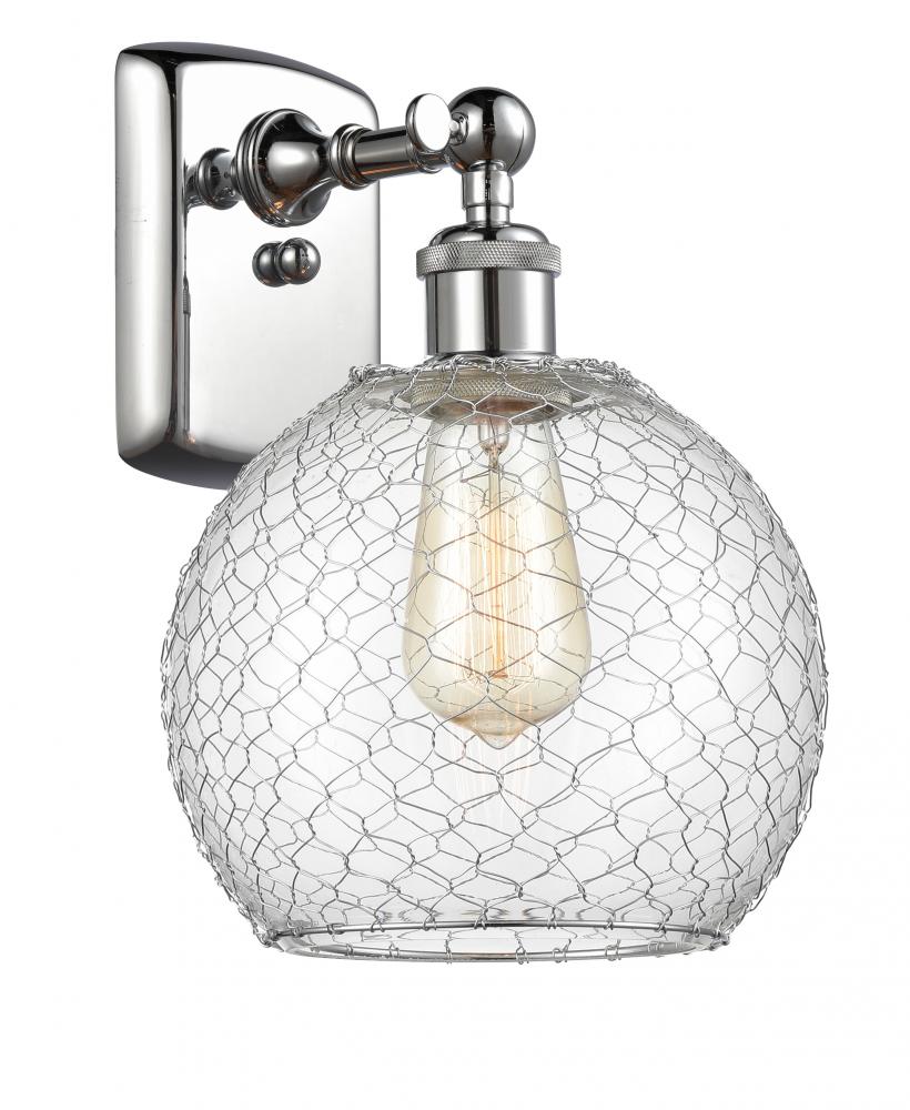 Farmhouse Chicken Wire 1 Light Sconce