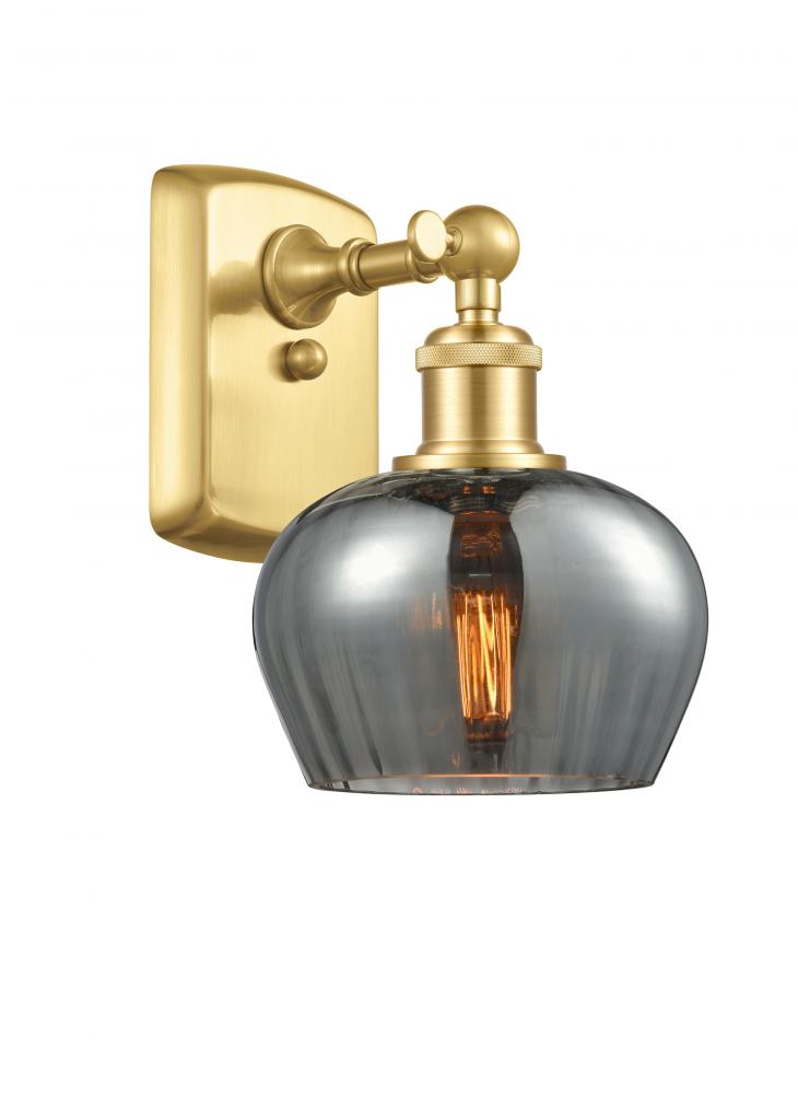 Fenton - 1 Light - 7 inch - Satin Gold - Sconce