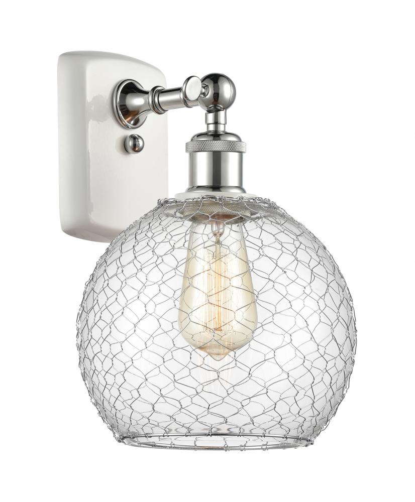 Farmhouse Chicken Wire 1 Light Sconce