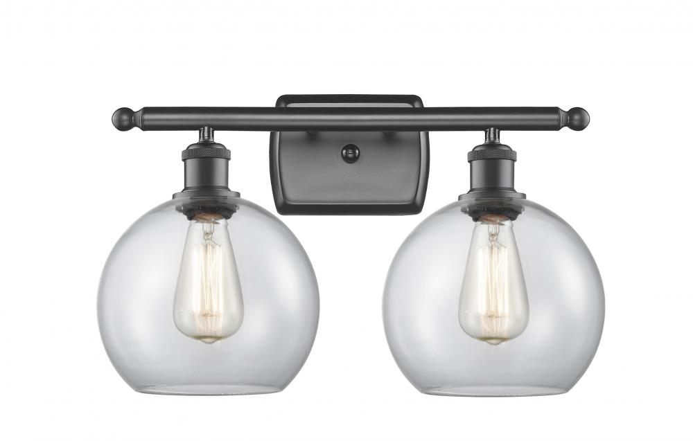 Athens - 2 Light - 18 inch - Oil Rubbed Bronze - Bath Vanity Light