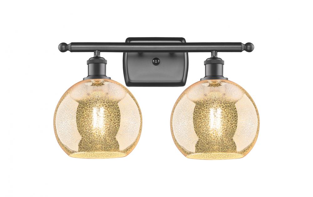 Athens - 2 Light - 18 inch - Oil Rubbed Bronze - Bath Vanity Light