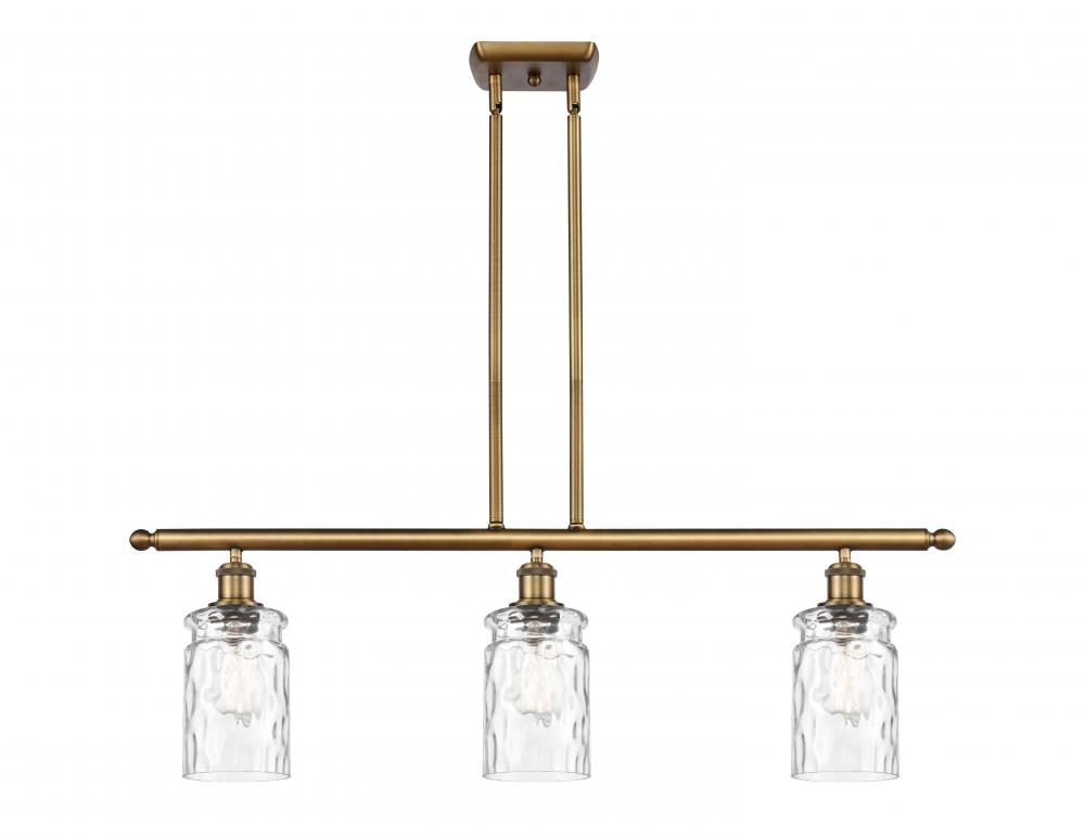 Candor - 3 Light - 36 inch - Brushed Brass - Stem hung - Island Light