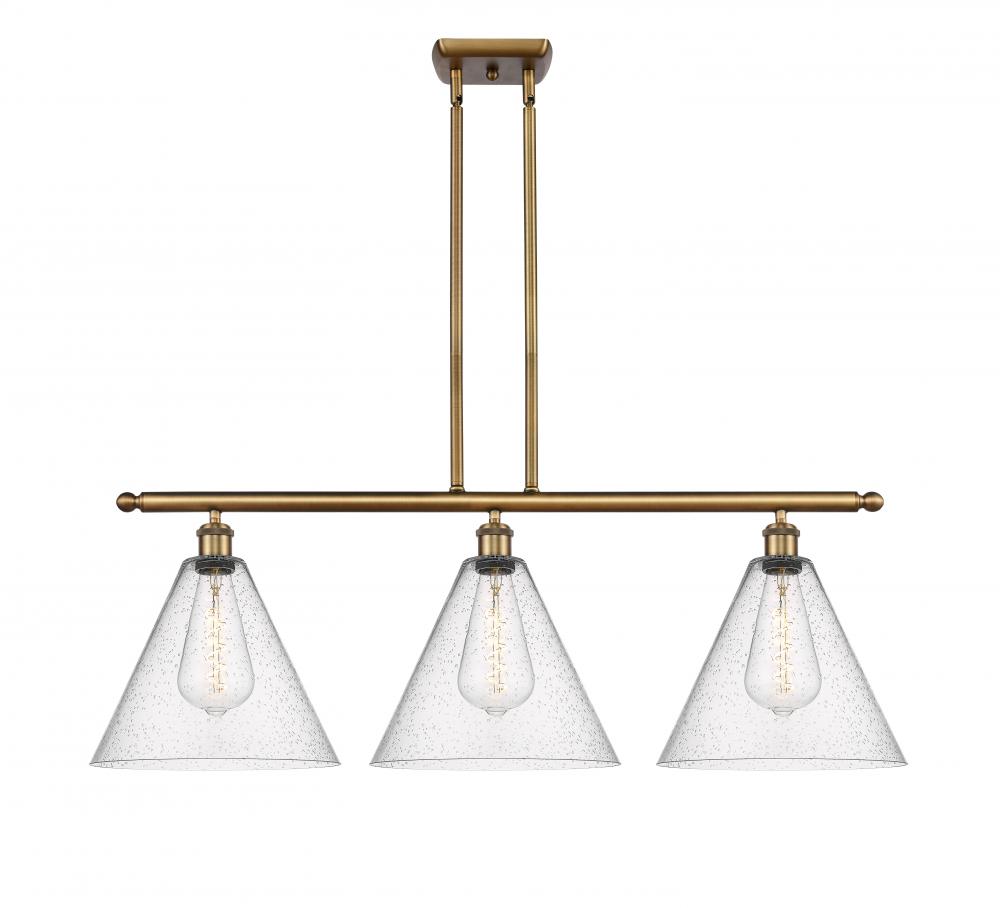 Berkshire - 3 Light - 39 inch - Brushed Brass - Stem hung - Island Light