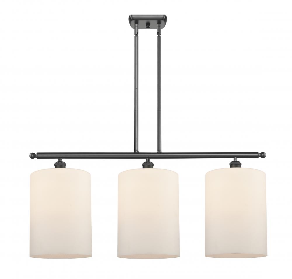 Cobbleskill - 3 Light - 36 inch - Oil Rubbed Bronze - Stem hung - Island Light