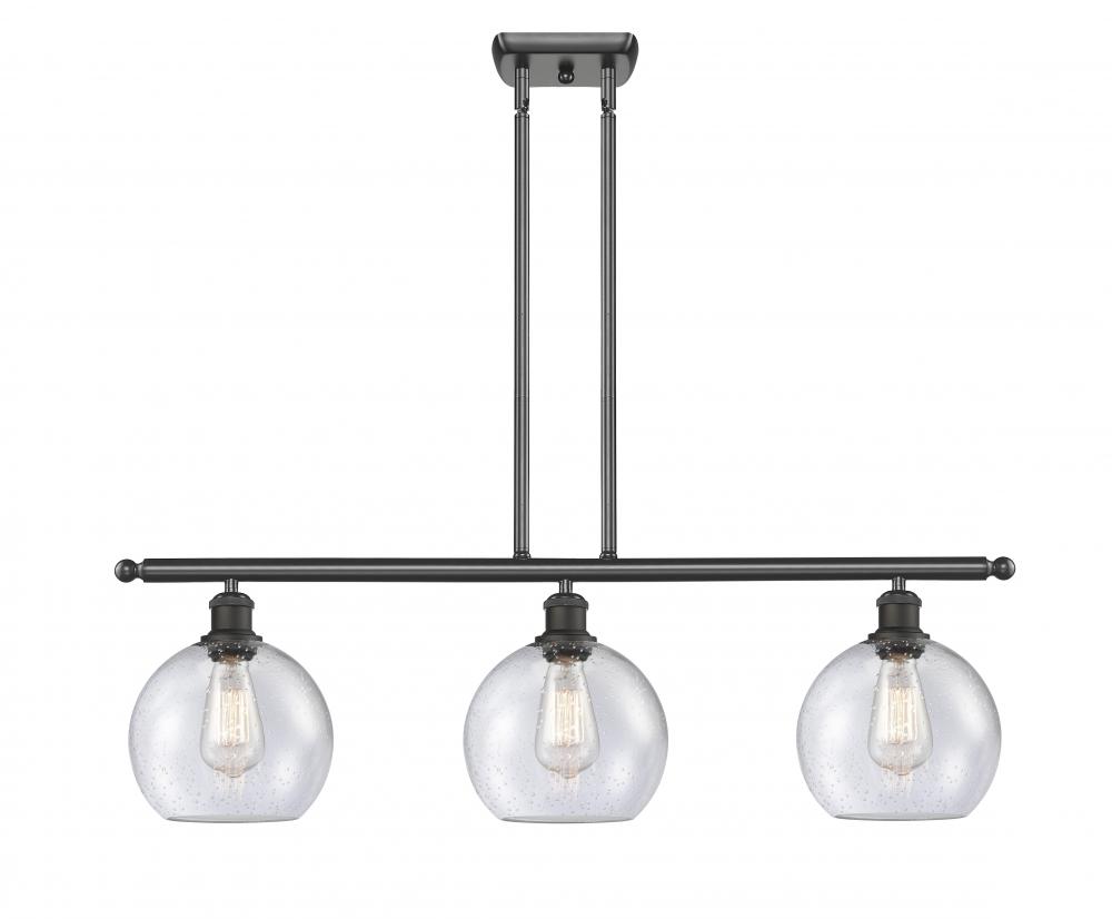 Athens - 3 Light - 36 inch - Oil Rubbed Bronze - Stem hung - Island Light